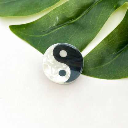 Mini Smiley Face Hair Claw Clip, Cute Floral Hair Clip