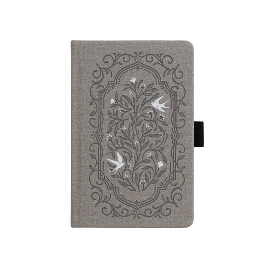 Songbird in Warm Gray – Dot Grid