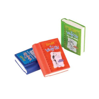 DIARY OF A WIMPY KID BOOK ERASERS     48/TUB