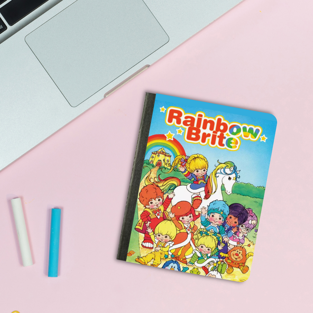 Rainbow & Friends-Mini Composition Notebook Cover