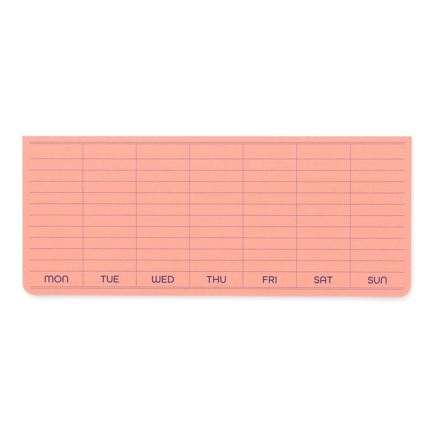 Sticky Memo Pad/ Weekly