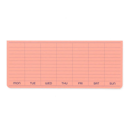 Sticky Memo Pad/ Weekly