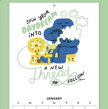 2026 Calendar - Creative Pep Talk