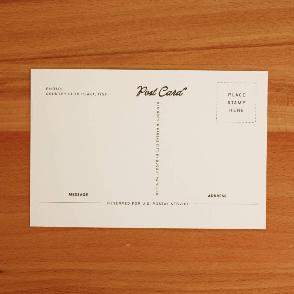 Kansas City Plaza Postcard
