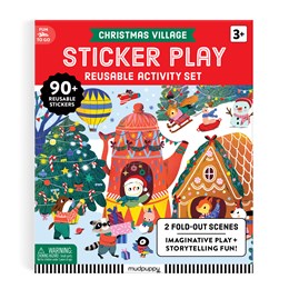 (08/18/26 PREORDER) Christmas Village Sticker Play Reusable Activity Kit