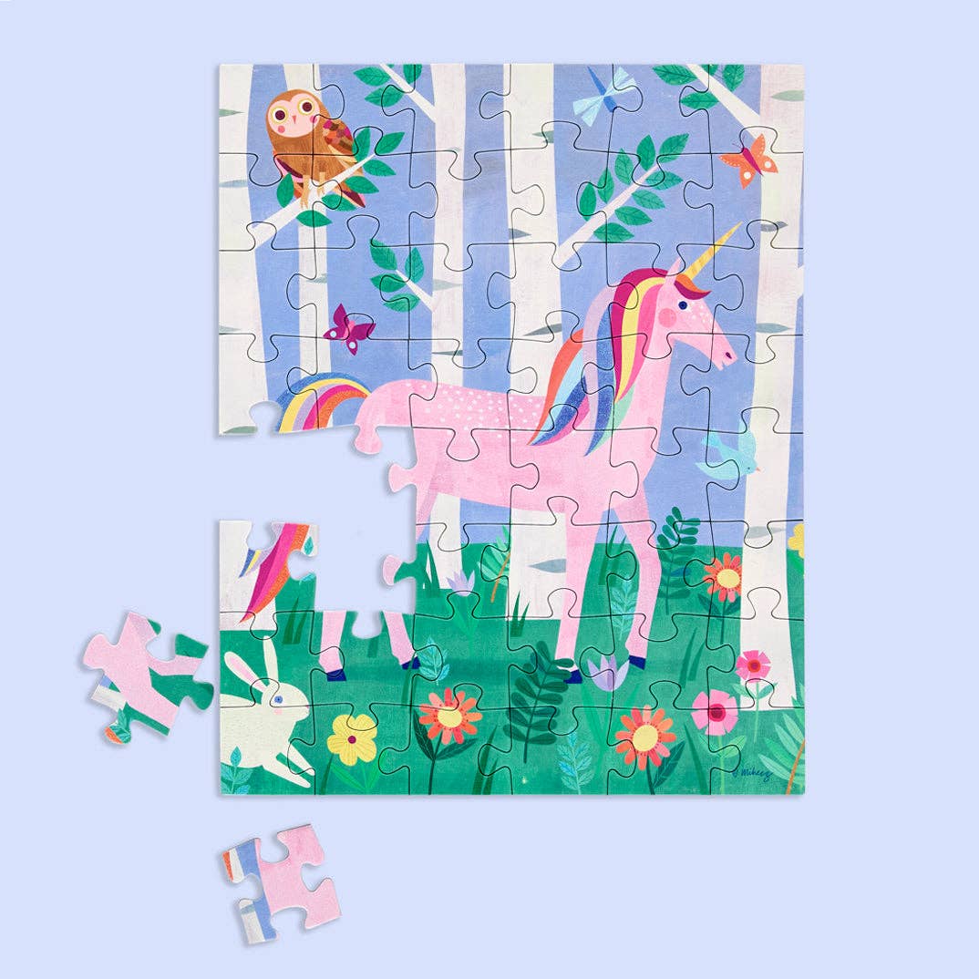 Unicorn Forest 48 Piece Puzzle Snax