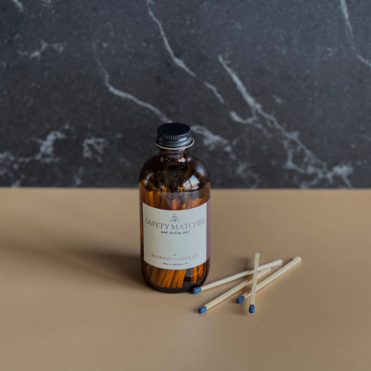Safety Matches in Glass Jar