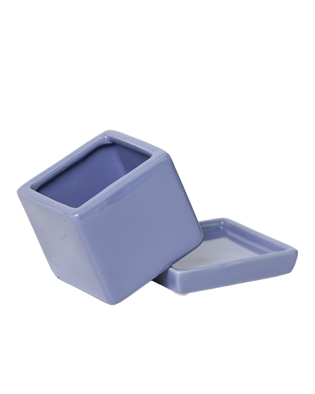 Cube Pot With Saucer And Drainage Hole 60 Plus Colors