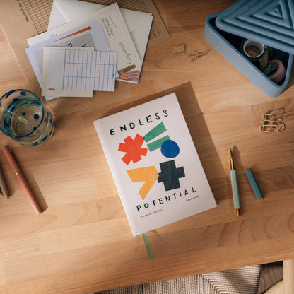 Guided Finance Planner, A5 Hardcover - Endless Potential