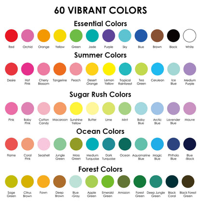Bold & Bright Coloring Kit - Essential Color