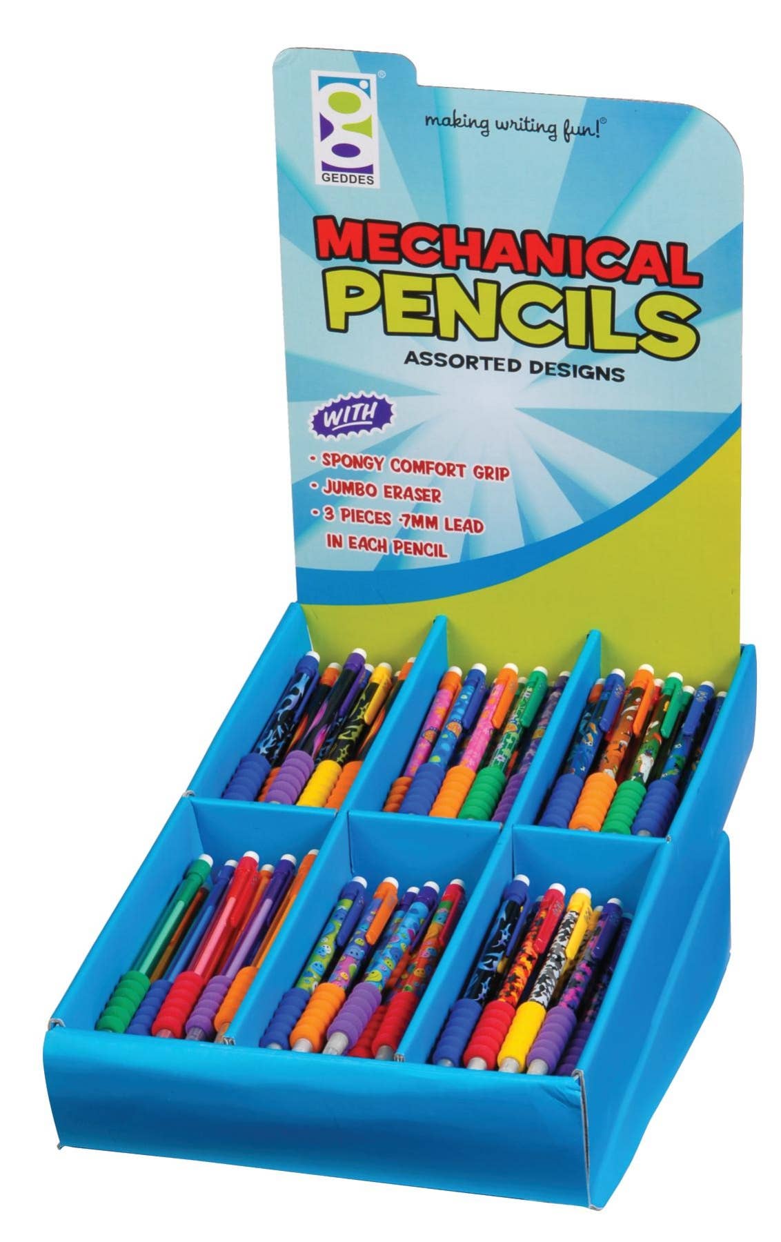 0.7 MM MECHANICAL PENCIL SUPER ASSORTMENT   120/DS