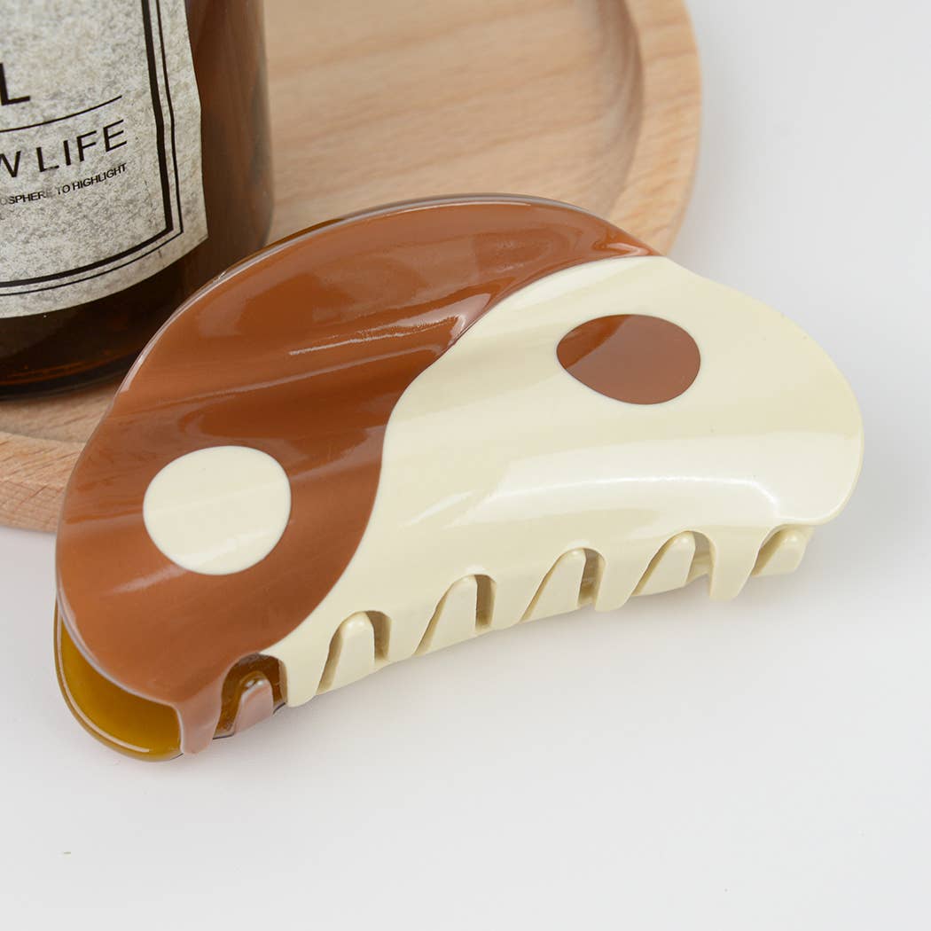 Balance Yin Yang Claw Hair Clip, Eco-Friendly