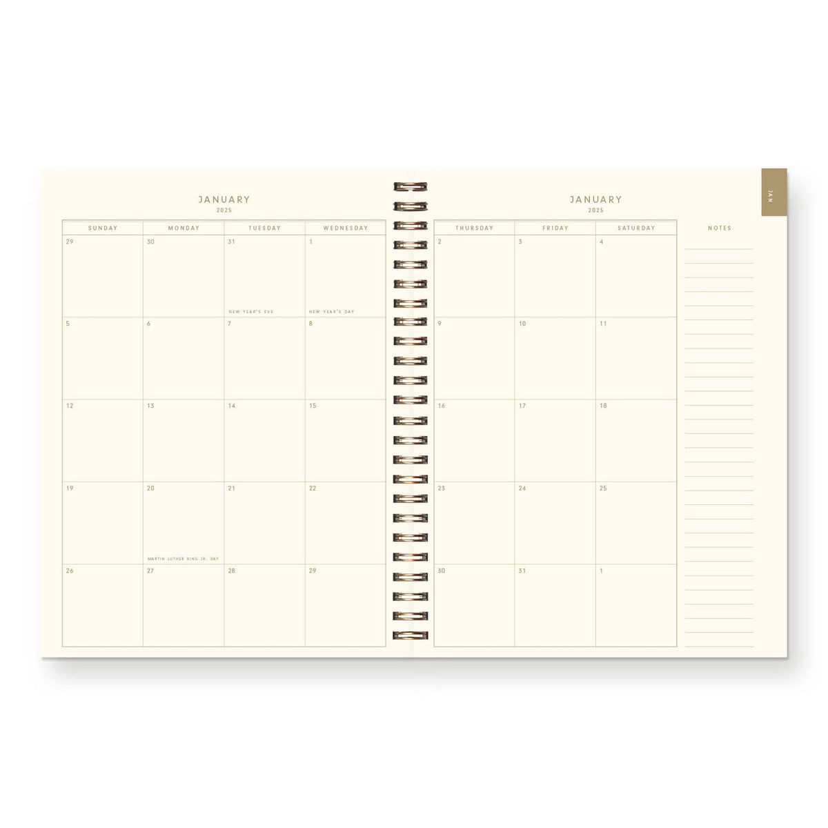 2027 Floral Pattern Dated Planner : Calendar Year