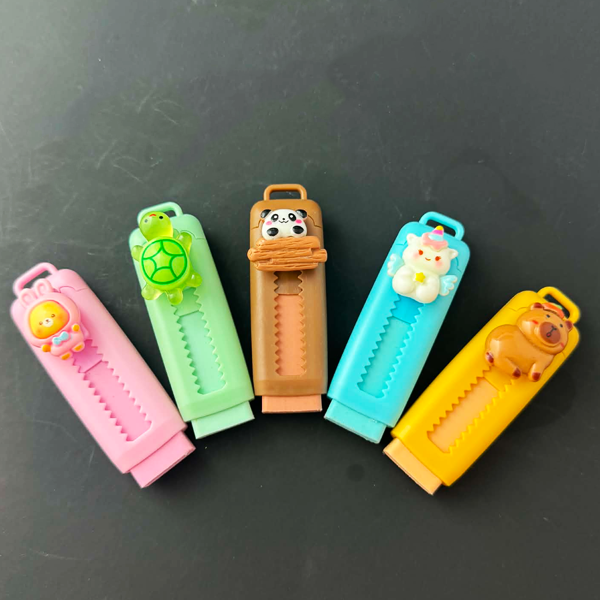 Retractable Kawaii Erasers