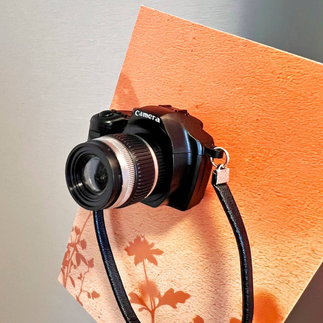 Retro Camera Fridge Magnet for Photographers & Retro Lovers