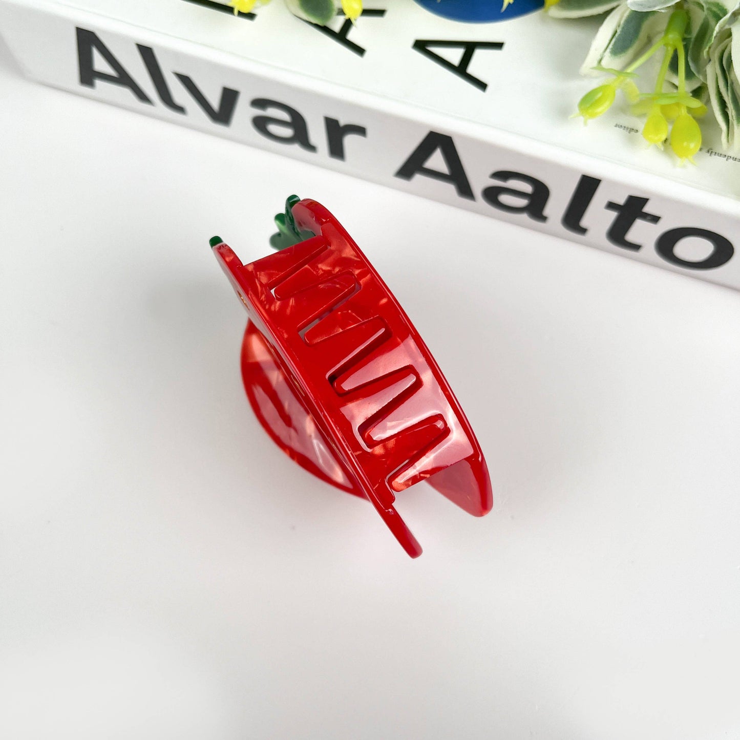 Strawberry Hair Clip,Fruit Claw Clip