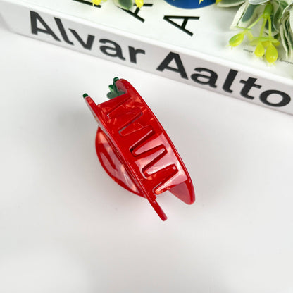 Strawberry Hair Clip,Fruit Claw Clip