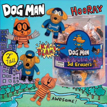 Dog Man 3d Puzzle Eraser 24/tub