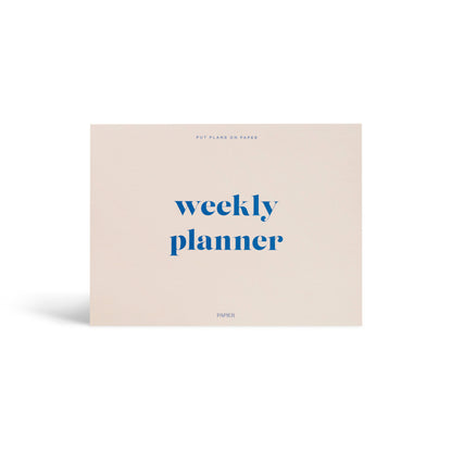 Weekly Desk Planner, Undated - Joy