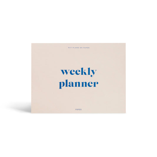 Weekly Desk Planner, Undated - Joy
