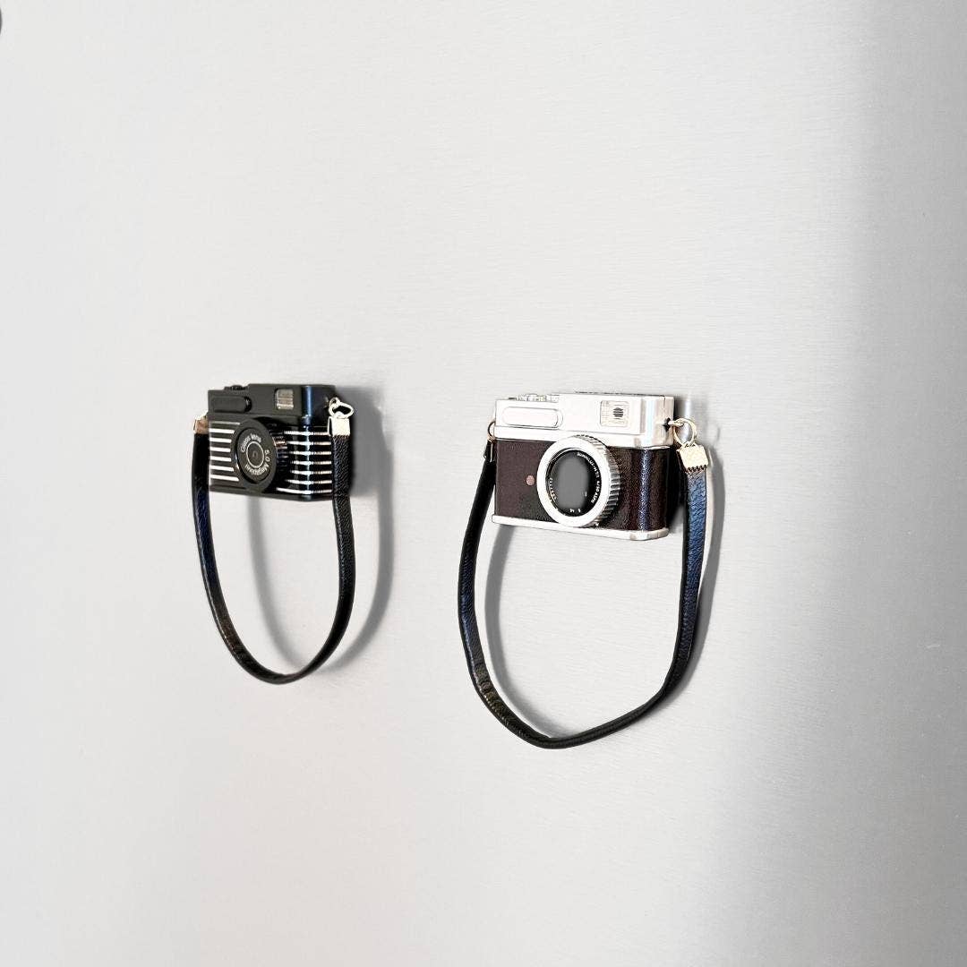 Retro Camera Fridge Magnet for Photographers & Retro Lovers