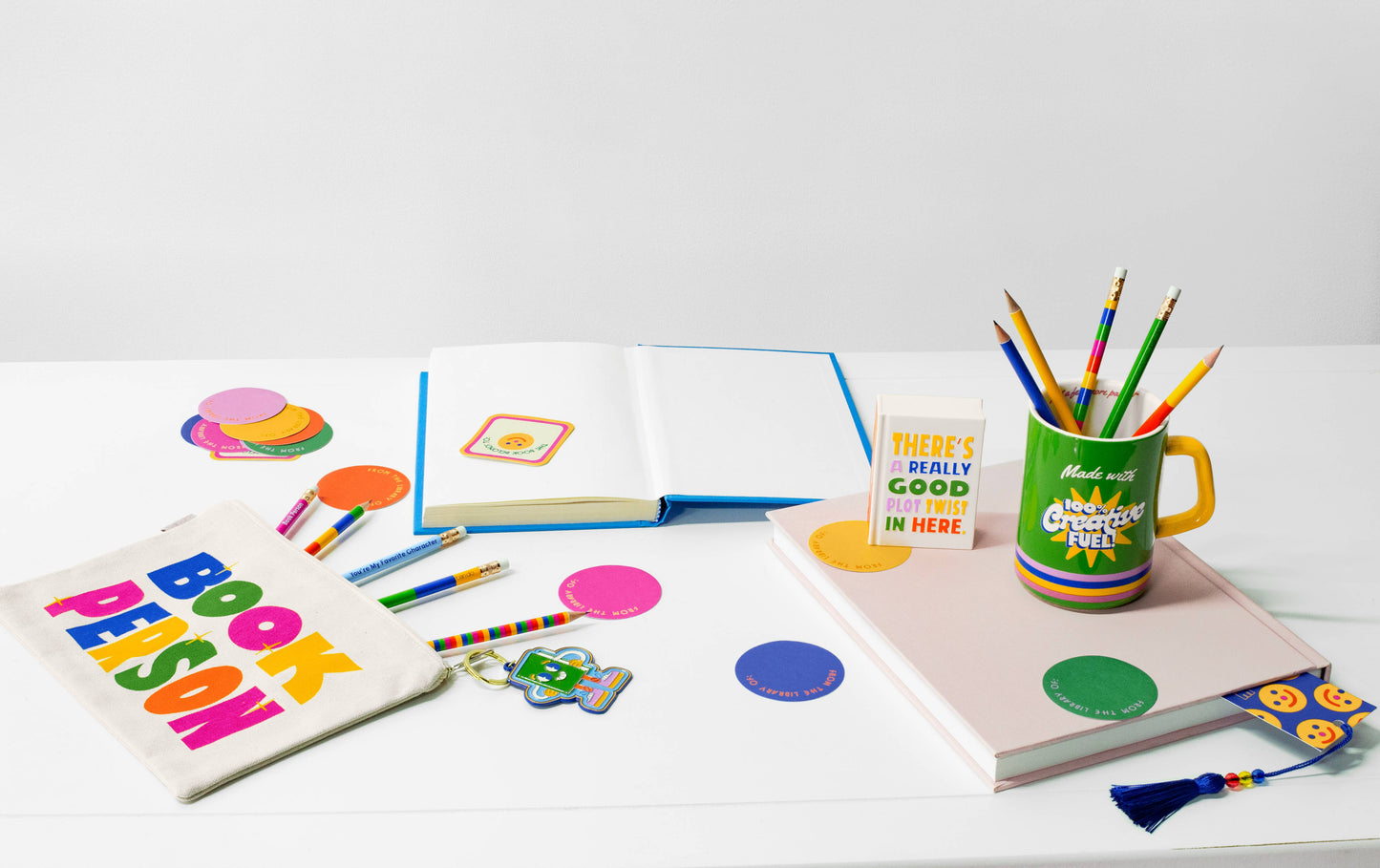 Canvas Pouch, Book Person