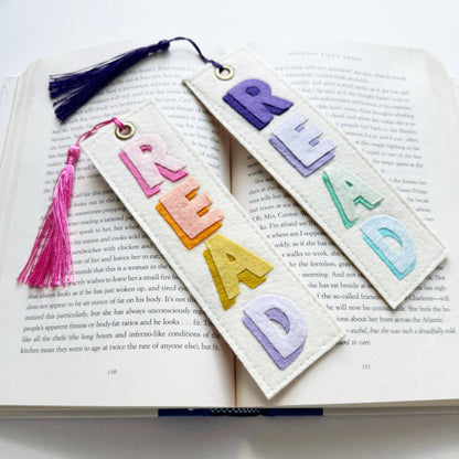 Read Felt Bookmark 