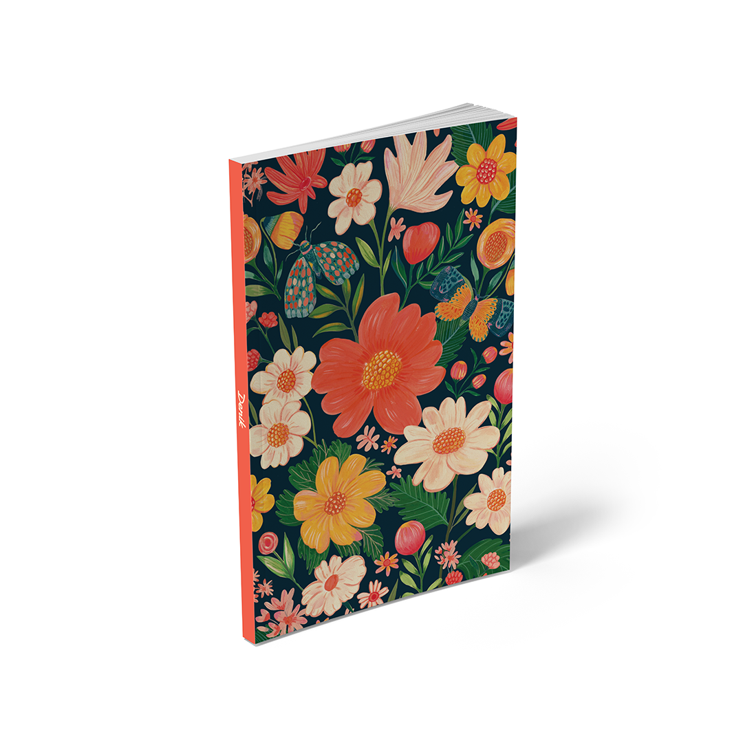 A Beautiful Garden Soft Touch Layflat Notebook | LFC2210L
