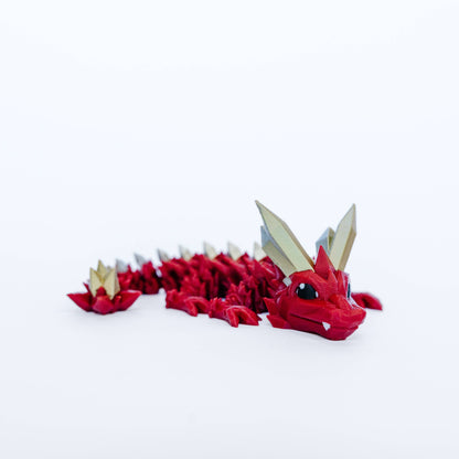 Mini 3D Printed Dragons – Assorted Colors