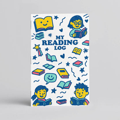 My Reading Log for Kids - Fun book tracker with prompts