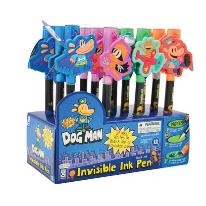DOG MAN INVISIBLE INK PEN  12/DSP