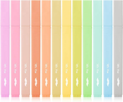 Highlighters 12 Pack Macaron