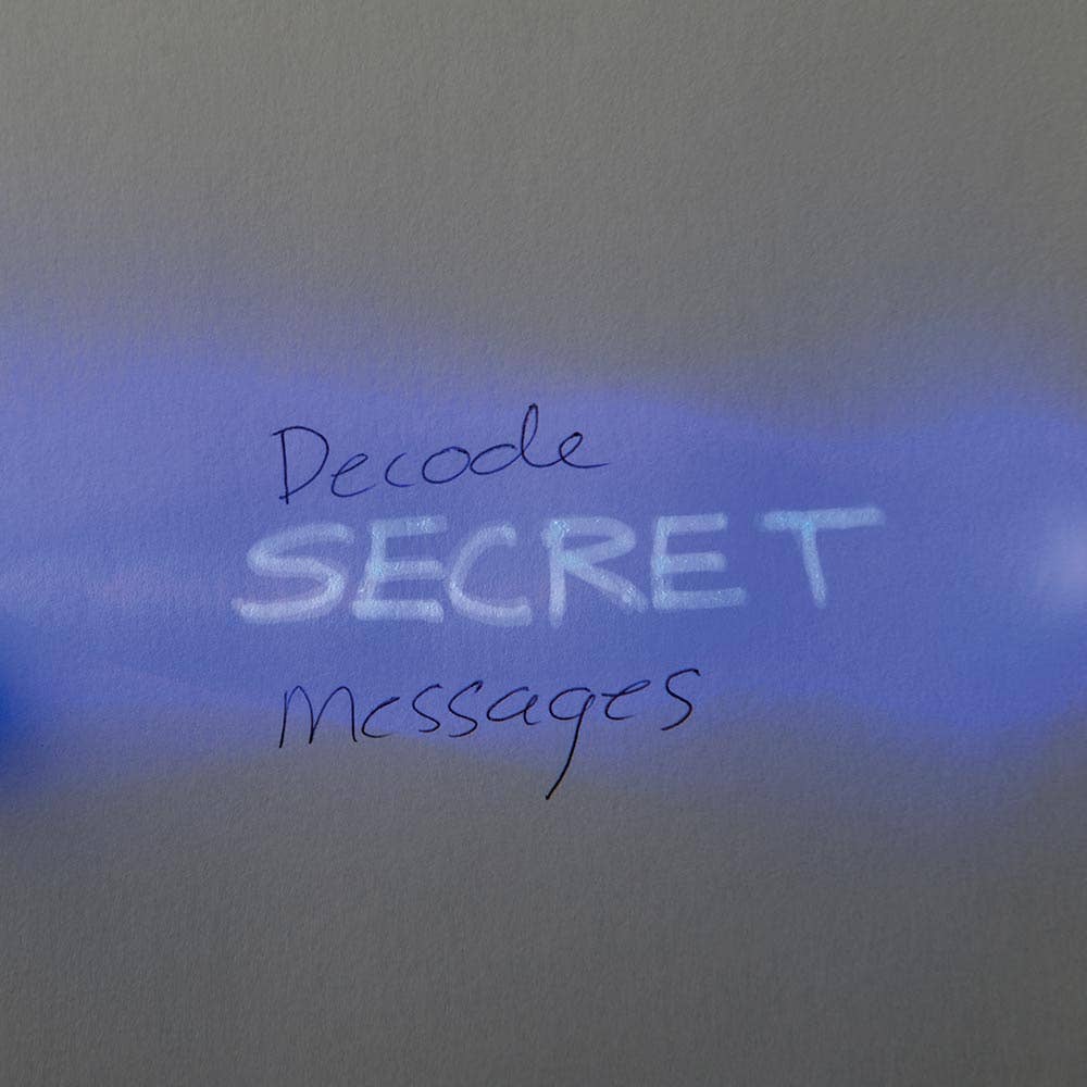 Confidential Secret Decoder Spy Pen  12/Ds