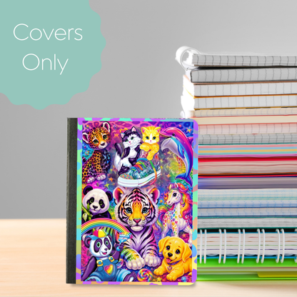 Neon Tiger-Mini Composition Notebook Cover