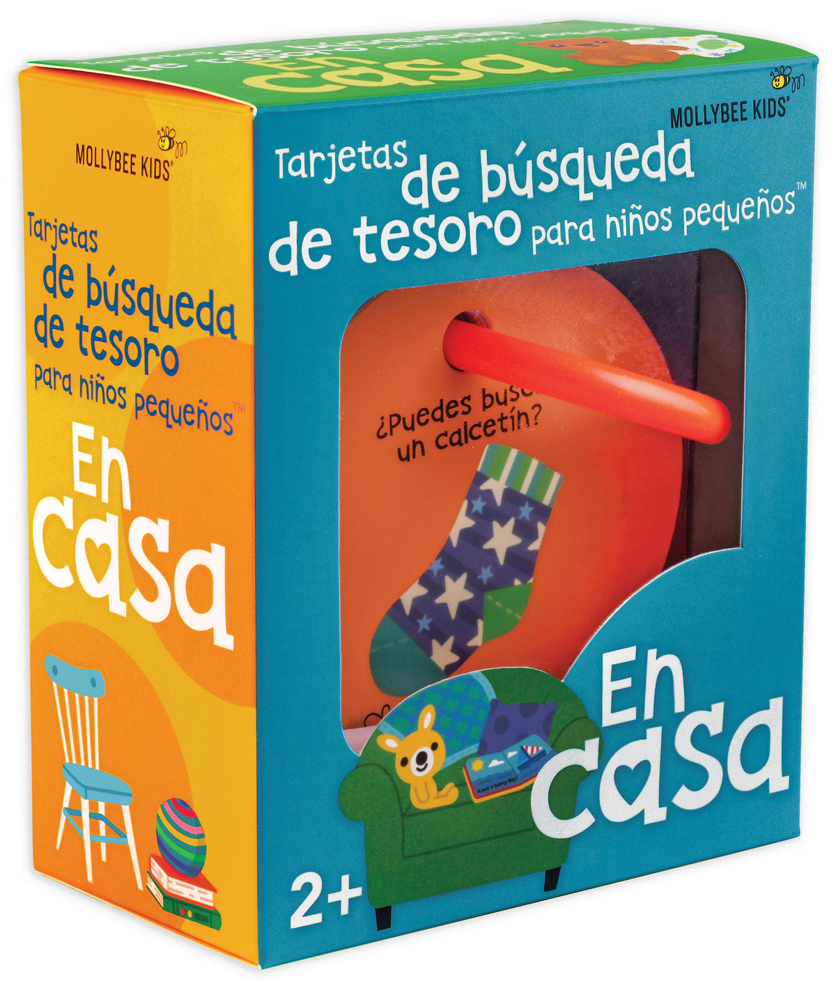 Toddler Scavenger Hunt Cards at Home - Spanish Edition