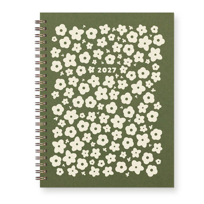 2027 Floral Pattern Dated Planner : Calendar Year