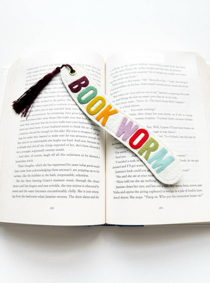 Book Worm Bookmark