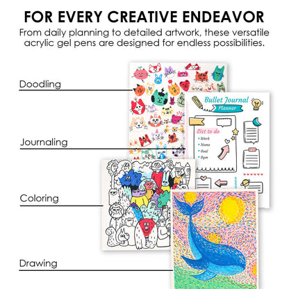 Bold & Bright Coloring Kit - Dessert Color