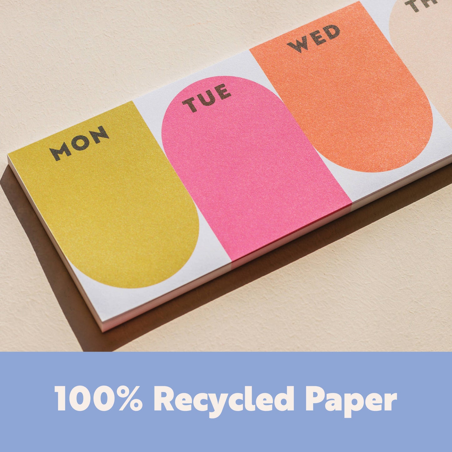 Keyboard Weekly Planner Pad | Bright Arches