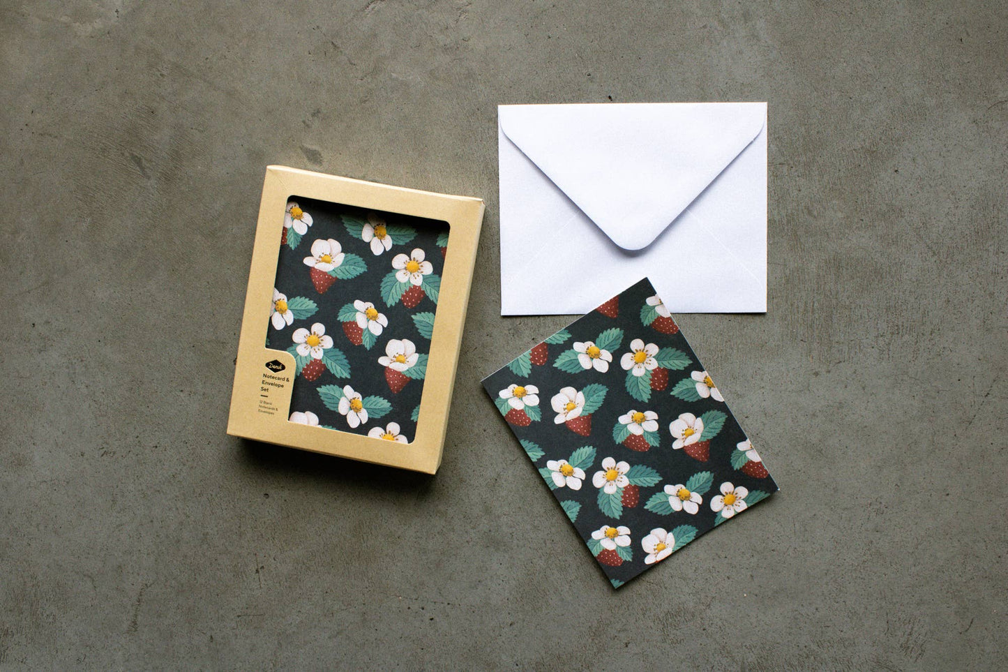 Strawberries Blank Notecards NC1786B