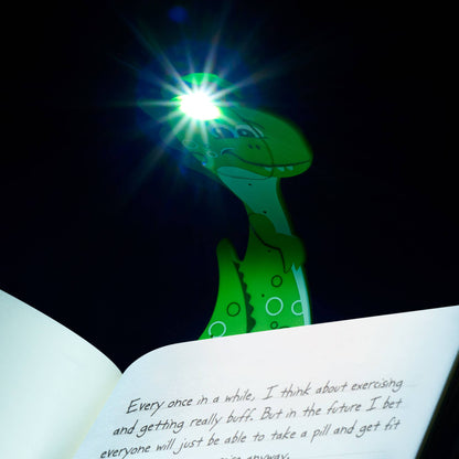Flexilight Dinosaur - Booklight / Bookmark in one