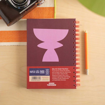 A5 Bold Escapes Travel Journal | Hardcover