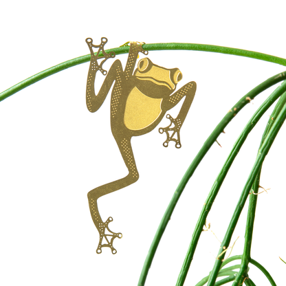 Plant Animal - Tree Frog, Houseplant Decoration