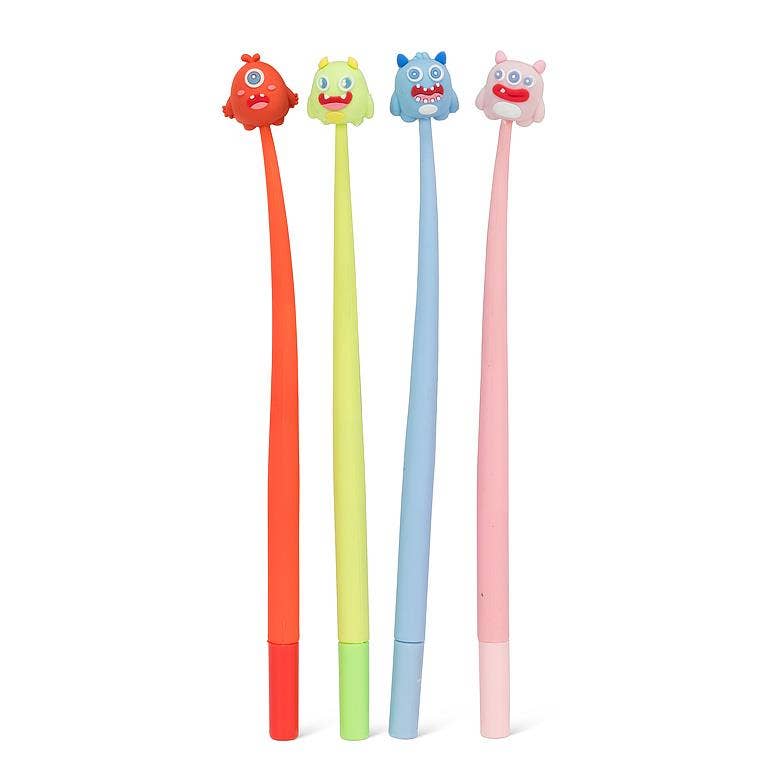 Wobbly Monsters Pen-4 Assorted-9"H