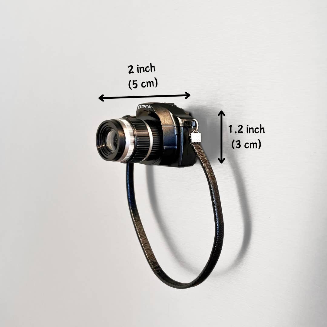 Retro Camera Fridge Magnet for Photographers & Retro Lovers
