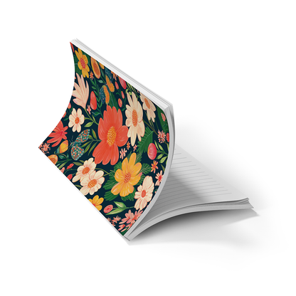 A Beautiful Garden Soft Touch Layflat Notebook | LFC2210L