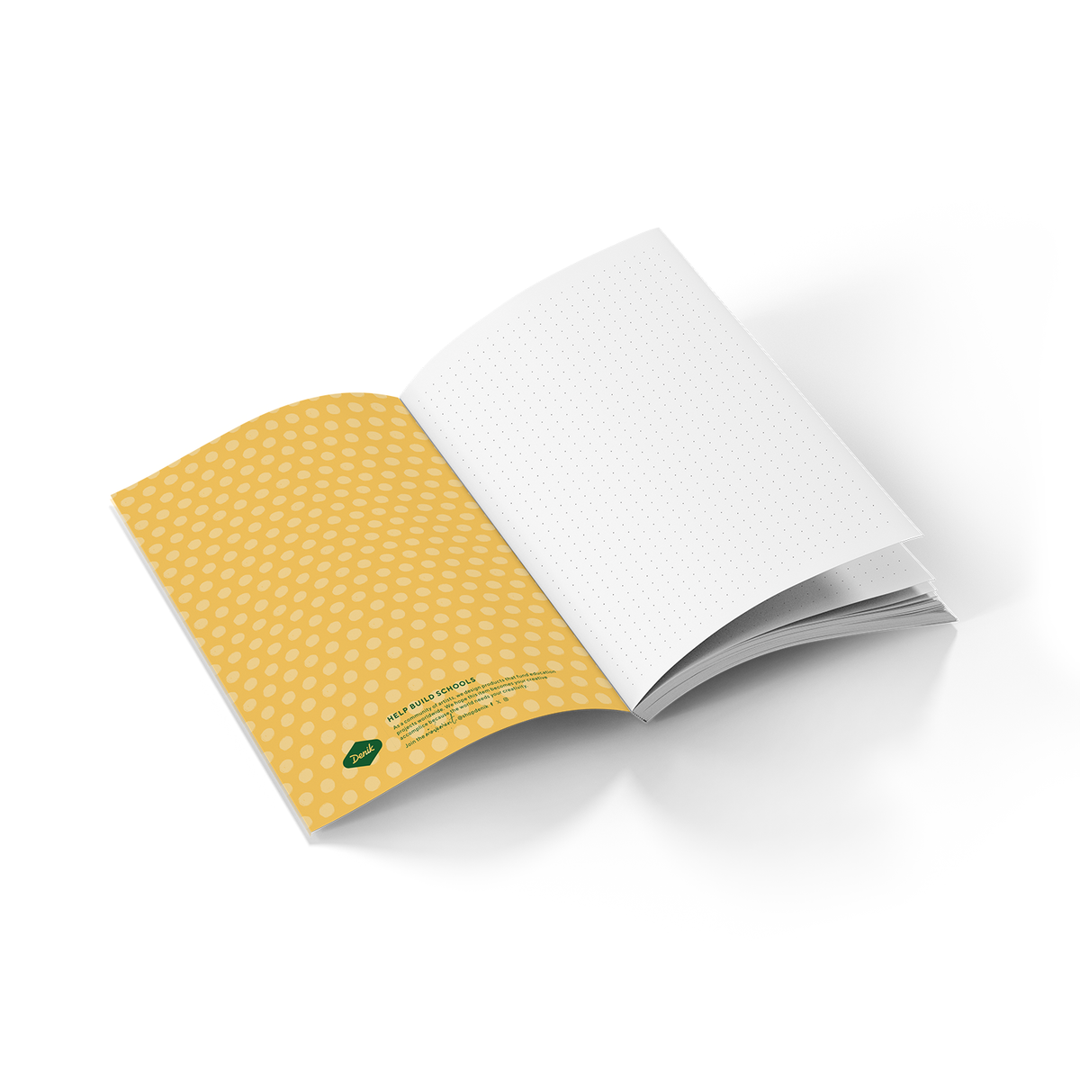 Painted Daisies Classic Layflat Notebook Journal LFC2569L