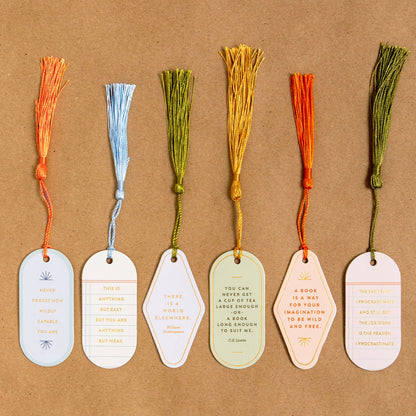 Your Imagination Anything But Weak Vegan Leather Bookmark Leather Bookmark