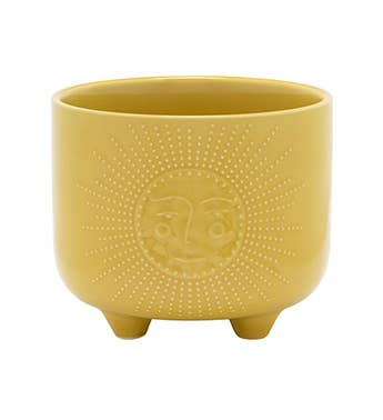 Planter, Yello Sun Cache  Item # 22351