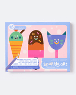 Sparkle Art Kit: Yum! Yum! Yum! - Bedazzled Artwork with 2000 Crystals for Kids